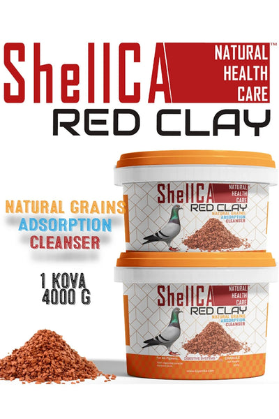 ShellCA Red Clay Pigeon Red Clay 4000 Gram