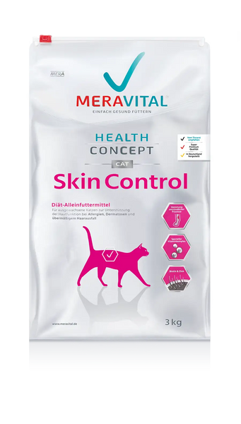 MVH Cat Skin Control Dry Cat Food(3kg) طعام القطط الجاف للتحكم في جلد القطط