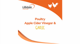 Apple Cider Vinegar & GARLIC  1L خل التفاح والثوم