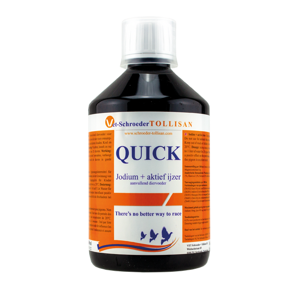 Quick iodine iron complex 500 ml  كويك مركب اليود و الحديد