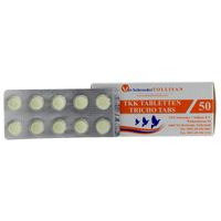 TKK tablets / Tricho tabs 50 tablets حبوب الكنكر